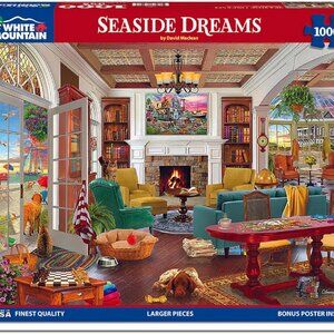 Seaside Dreams – 1000-Piece Puzzle (Pre-Loved)